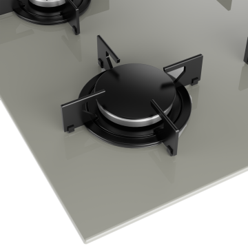 Arçelik OCD T 601 EG Gri Cam Ankastre Ocak