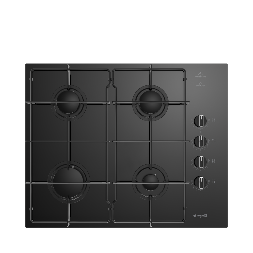 Arçelik OCD D 651-1 EKS Siyah Cam Ankastre Ocak