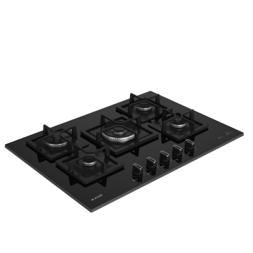 Arçelik OCD K 752-1 DWKS Wok Gözlü Siyah Cam Ankastre Ocak