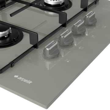 Arçelik OCD D 651-1 EKG Gri Cam Ankastre Ocak