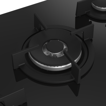 Arçelik OCD T 752-1 DWKS Wok Gözlü Siyah Cam Ankastre Ocak