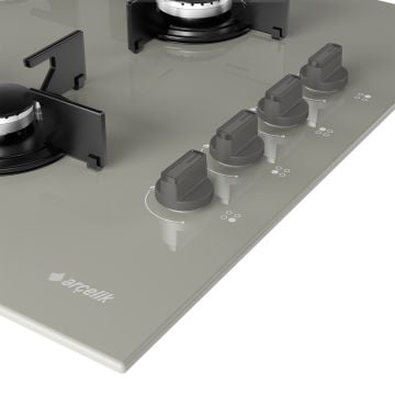 Arçelik OCD T 601-1 EG Gri Ankastre Ocak