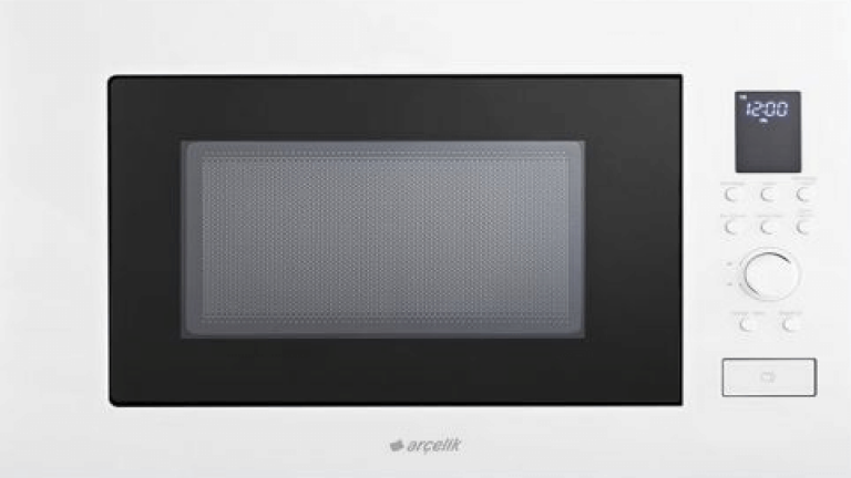 Arçelik MD 893 YFB 23 lt Beyaz Ankastre Mikrodalga Fırın