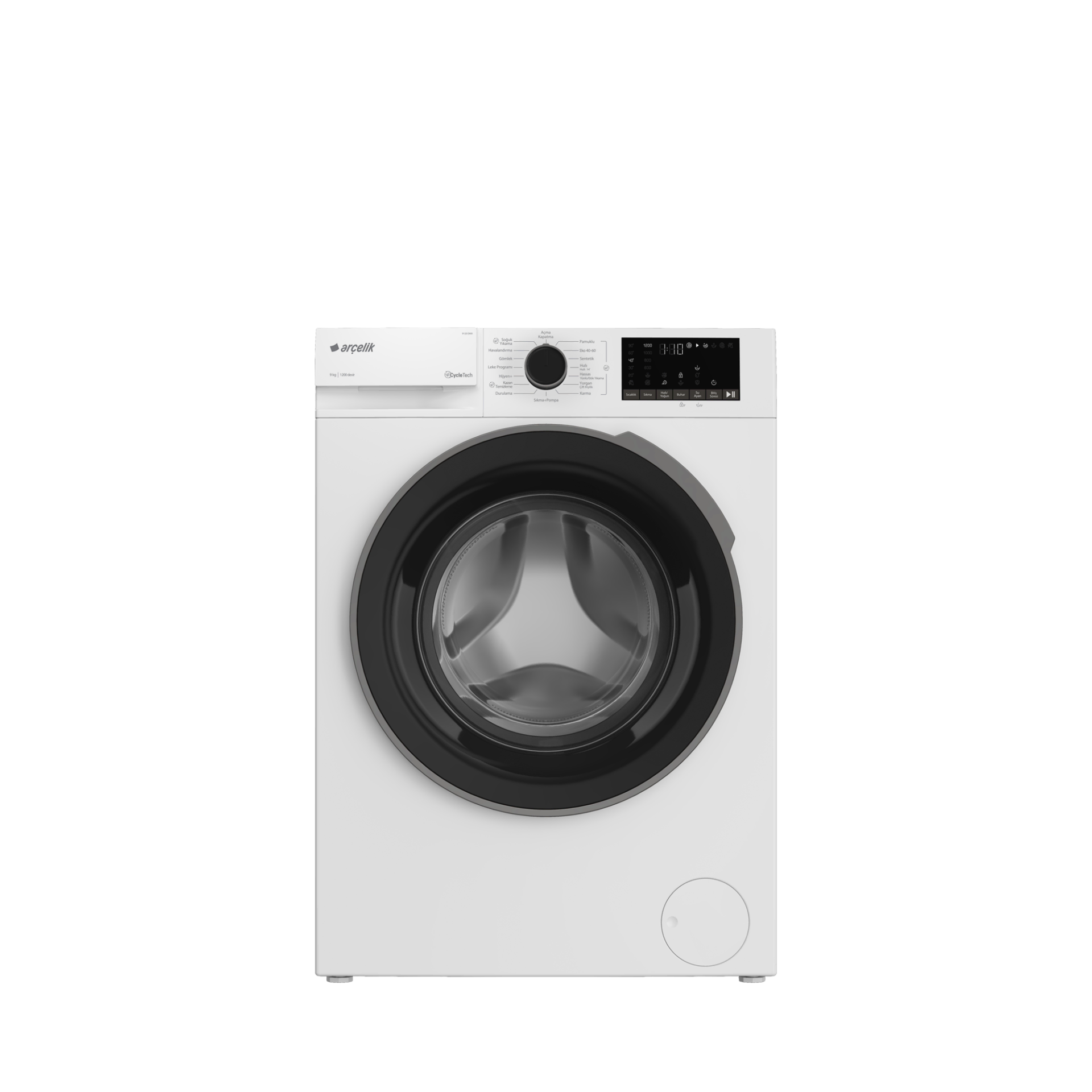Arçelik 9120 DMX 9 kg 1200 Devir Çamaşır Makinesi