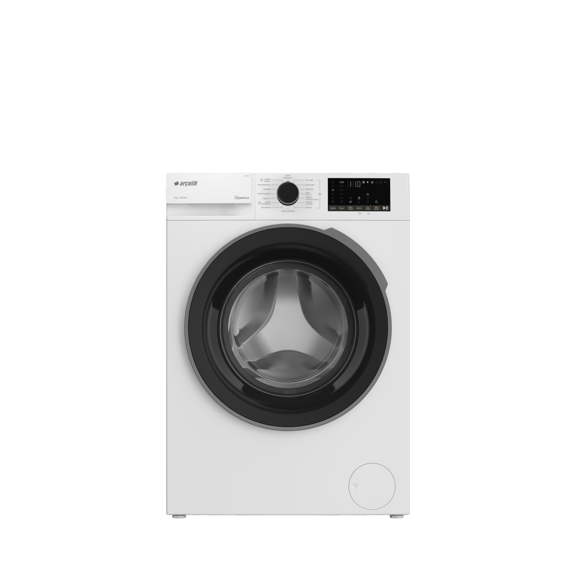 Arçelik 9120 DMX 9 kg 1200 Devir Çamaşır Makinesi