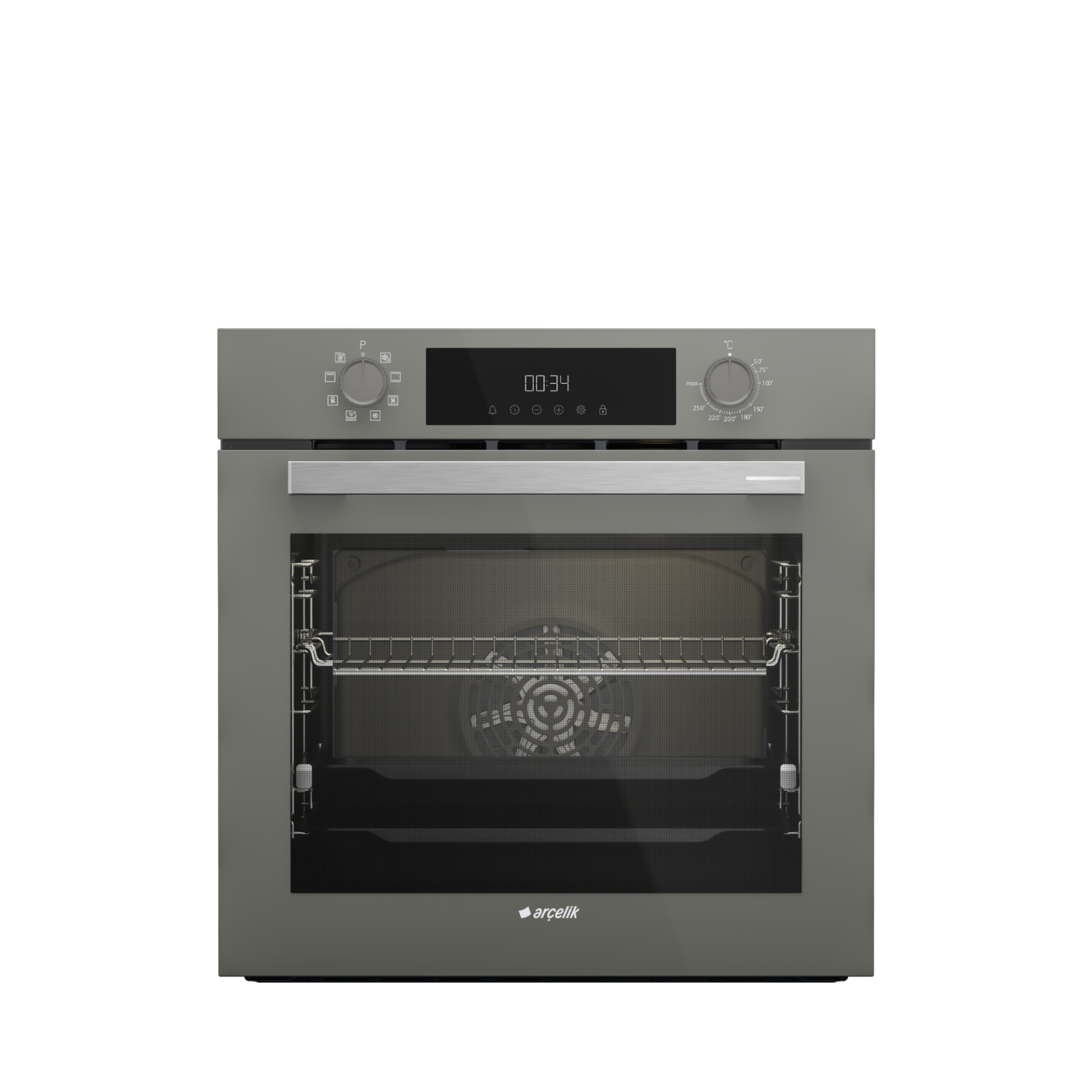 Arçelik AFC 341 G Gri Ankastre Fırın