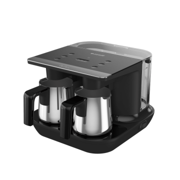 Arçelik TKM 9961 S Siyah Çelik İkili Türk Kahve Makinesi