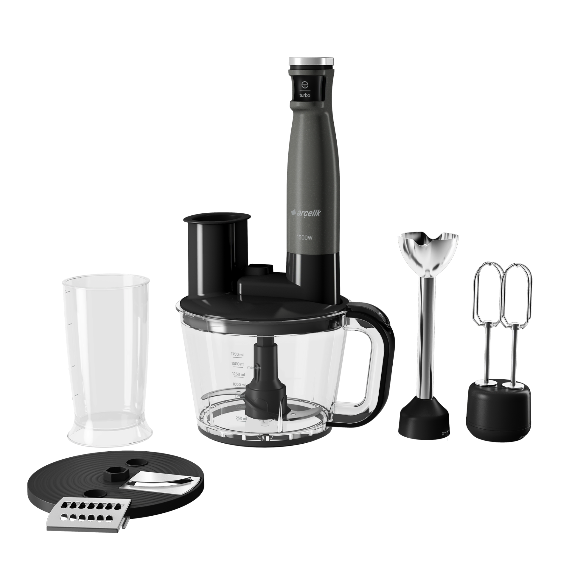 Arçelik RHB 6050 G Grion 1500 W Blender Seti