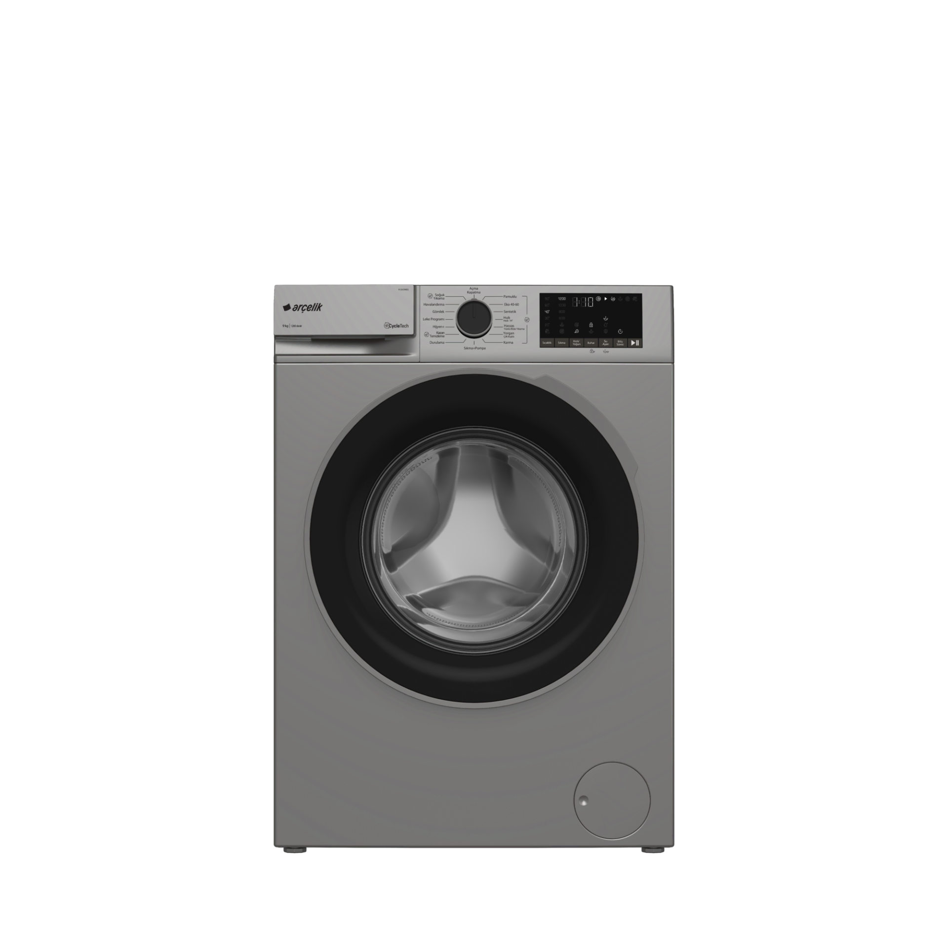 Arçelik 9120 DMXS 9 kg 1200 Devir Çamaşır Makinesi