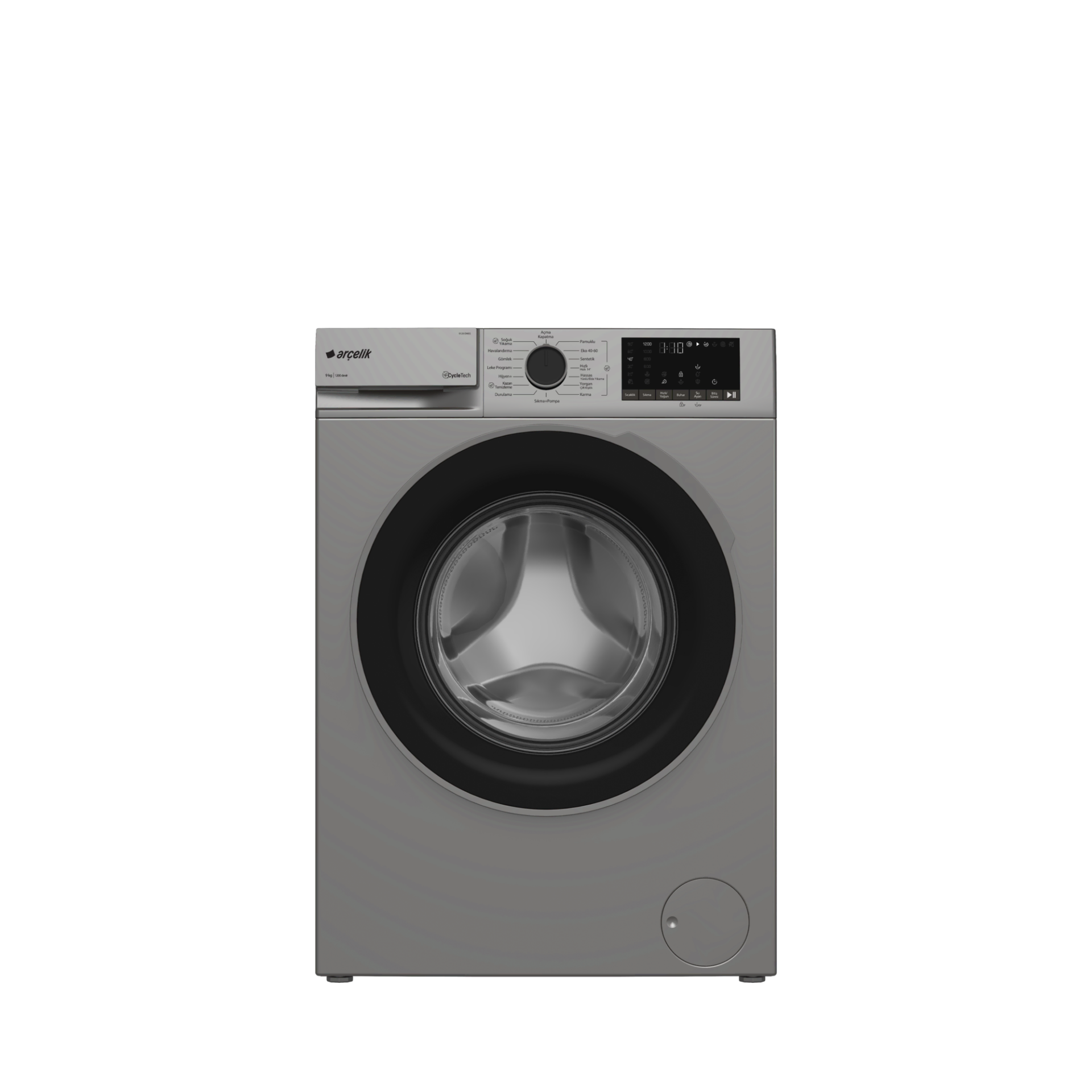 Arçelik 9120 DMXS 9 kg 1200 Devir Çamaşır Makinesi