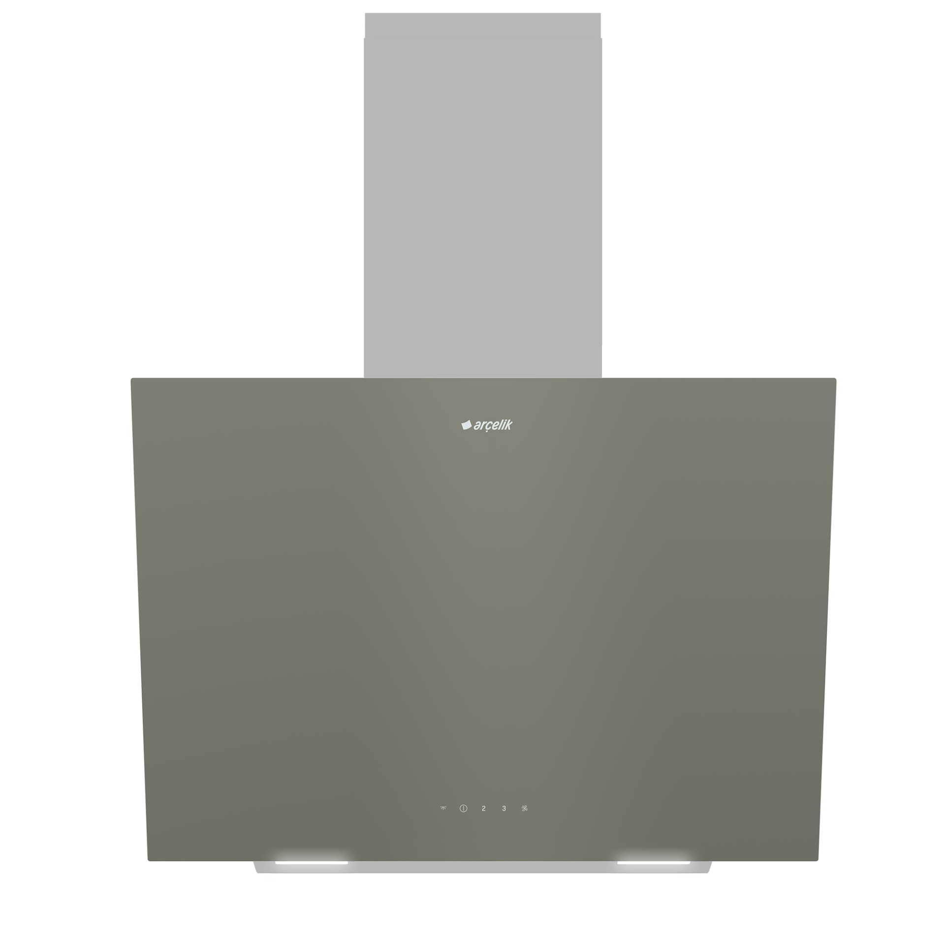 Arçelik ADE 604 G Gri Duvar Tipi Davlumbaz