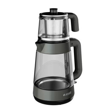 Arçelik CM 6964 G Gri 1900 W Cam Çay Makinesi