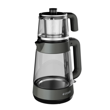 Arçelik CM 6964 G Gri 1900 W Cam Çay Makinesi