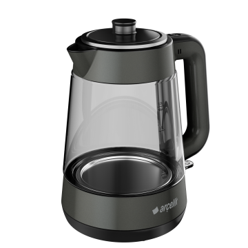 Arçelik CM 6964 G Gri 1900 W Cam Çay Makinesi