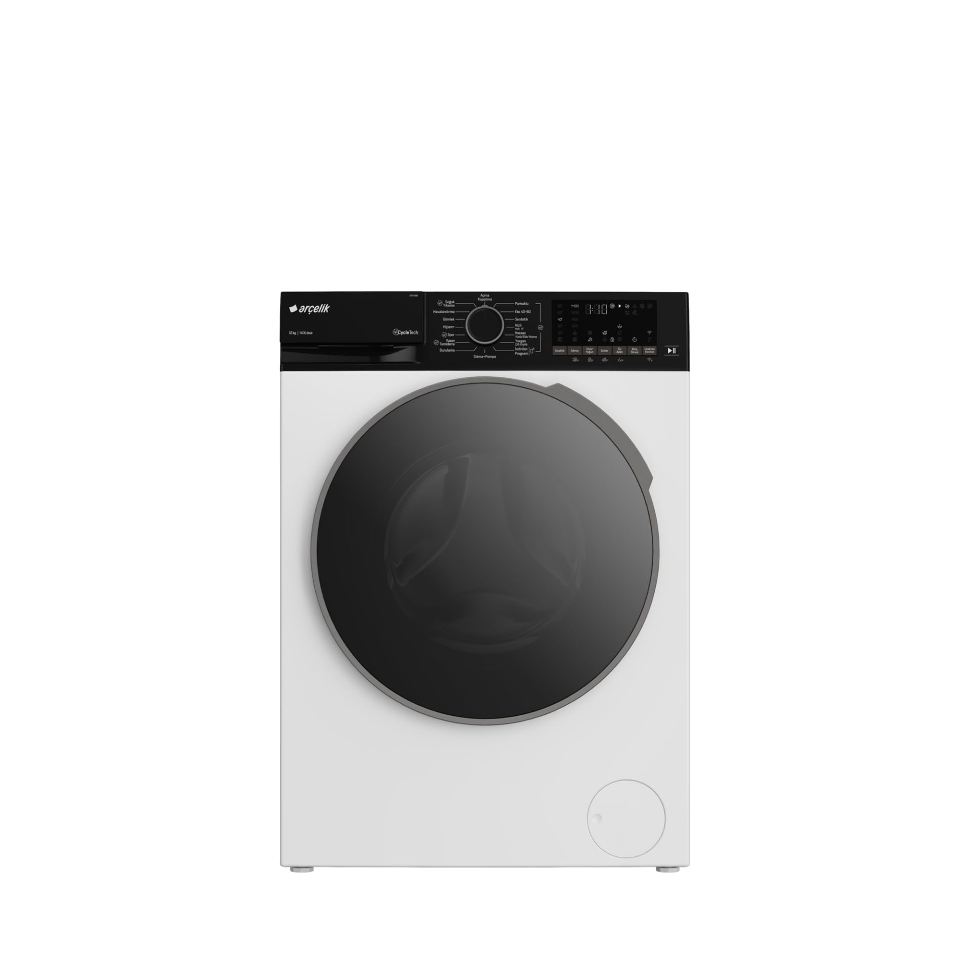 Arçelik 12140 MX 1400 Devir 12 kg Çamaşır Makinesi