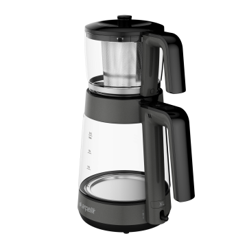 Arçelik CM 6587 G Resital XL 1900 W Cam Çay Makinesi