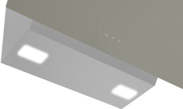 Arçelik ADE 604-1 G Gri Duvar Tipi Davlumbaz