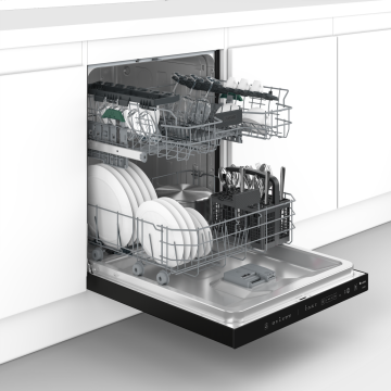 Arçelik ABC 161 S Siyah 6 Programlı Ankastre Bulaşık Makinesi