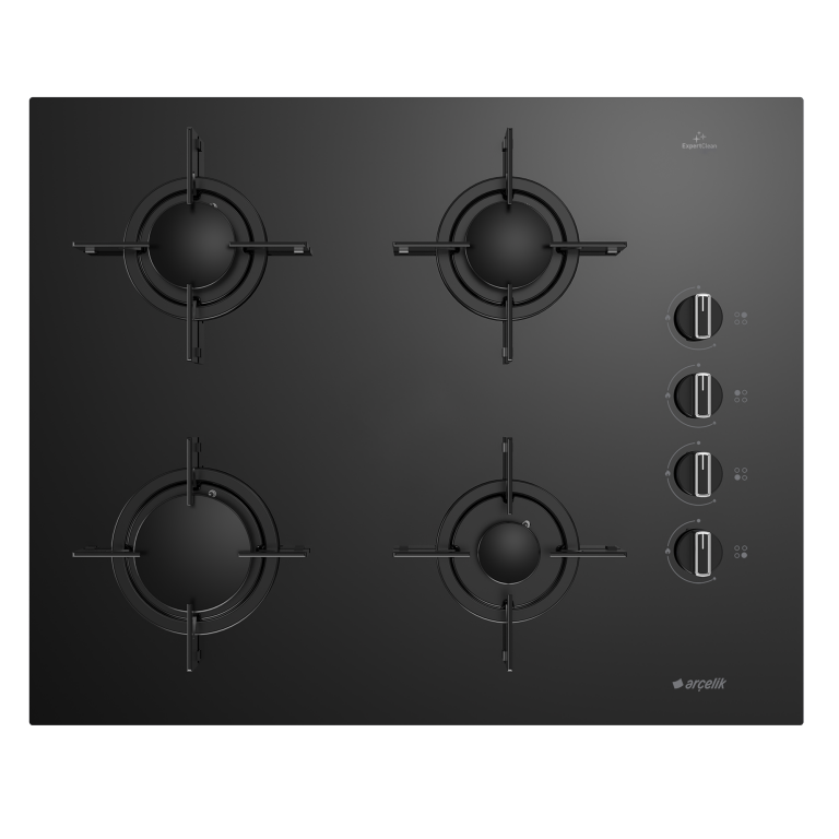 Arçelik OCL T 651 ES Siyah Cam Ankastre Ocak