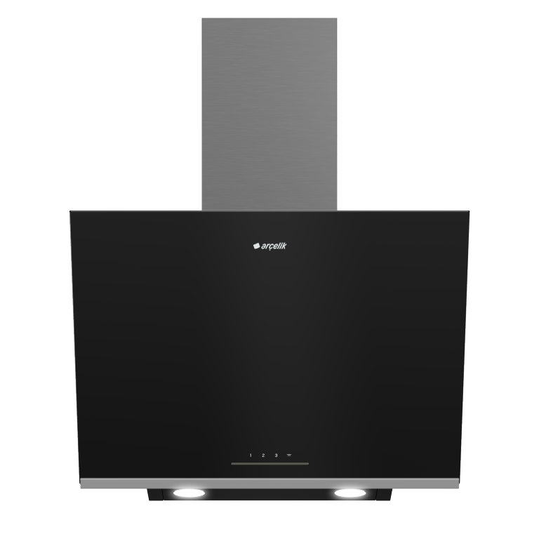 Arçelik ADE 606 S Duvar Tipi Davlumbaz Siyah