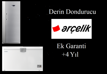 Arçelik Derin Dondurucu 7-36 Ay Ek Garanti 4 Yıl